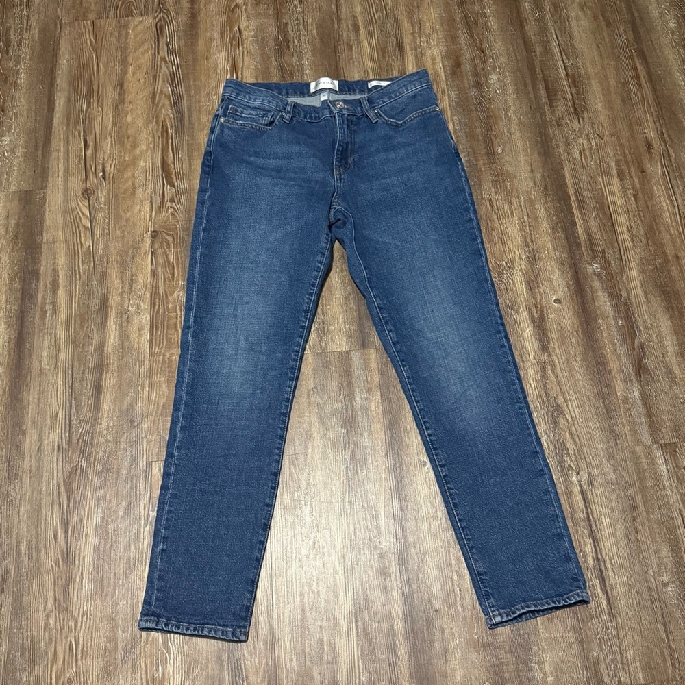 Frame Denim Women's Straight Leg Jeans - Blue